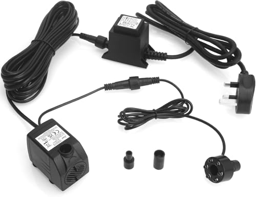 BARST 12V Submersible Fountain Pump with LED Light