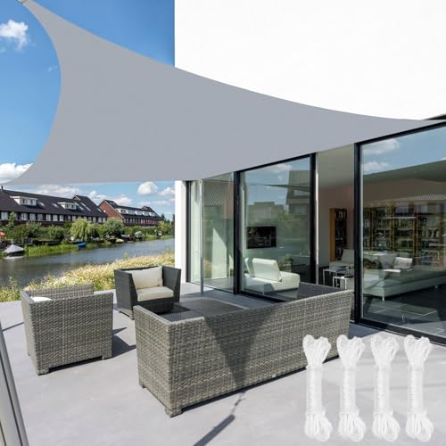 YOUNTHYE 3m x 3m Waterproof Sun Shade Sail