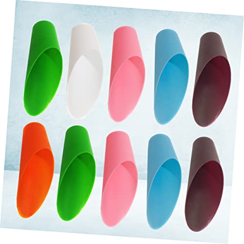 BESPORTBLE Garden Tools Kit 10pcs Small Garden and Trowel Mini Soil Scoop for Mulch Potting Soil Planting Weeding Random Color