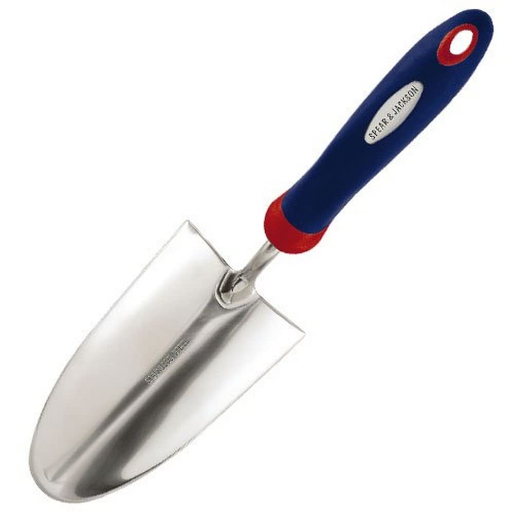 Spear & Jackson 3058EL Select Stainless Steel Hand Trowel, Blue
