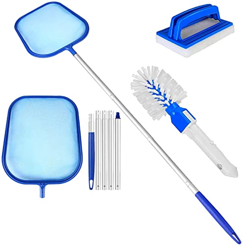 LATERN Hot Tub Cleaning Kit with Telescopic Pole