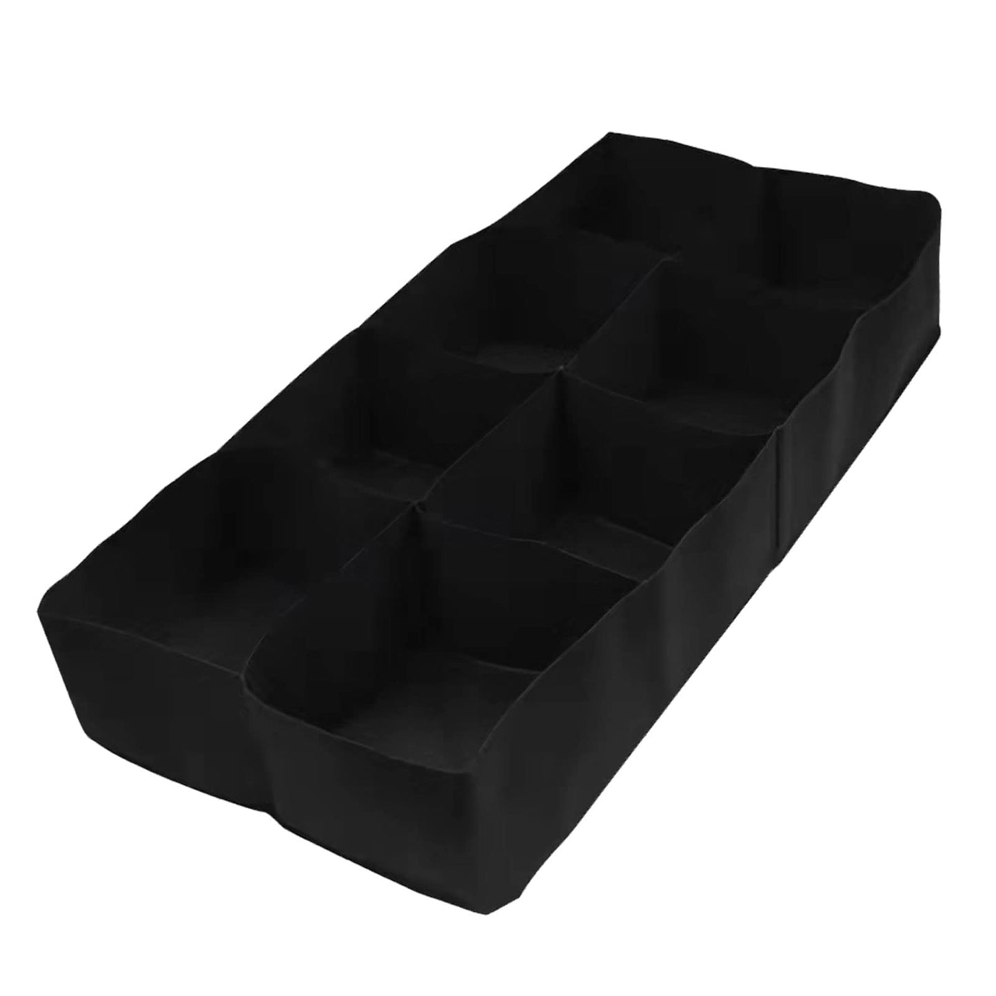 Fabric Raised Beds For Garden 6X3X1Ft, Plant Flower Grow Bag Extra Large Vegetable Planting Bags, Vegetable Planting Container 8 Grids Outdoor Garden Grow Bags For Vegetables Flowers Garden (01)