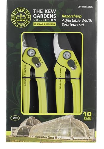 Spear & Jackson Kew Gardens Bypass & Anvil Secateur Set