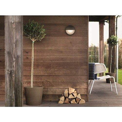 Philips myGarden Capricorn LED Outdoor Wall Light [Anthracite] Built in LED. For Garden and Patio Lighting