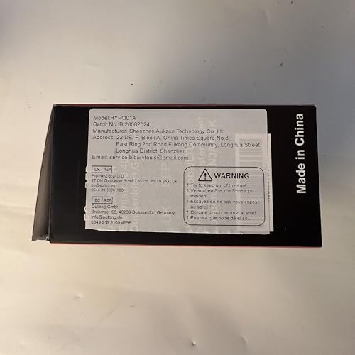 BIBURY Upgraded Garden Hose Spray Gun Set with Connector, 10 Adjustable Patterns Spray Nozzle with Thumb Switch, Anti-Slip Design, Perfect for Car Washing, Pet Showering, Cleaning, Watering Lawn