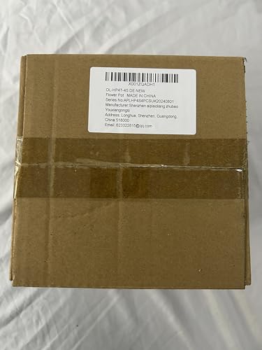 Olrla Self Watering Planter Pots 17cm, Set of 4 plastic planter with Drainage Hole and Deep Reservoir for indoor and outdoor flowers plants planting, 4 colors