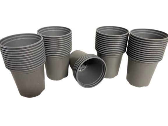 Gone Potty 9cm Recycled/Recyclable Plastic Plant Pots (x50)