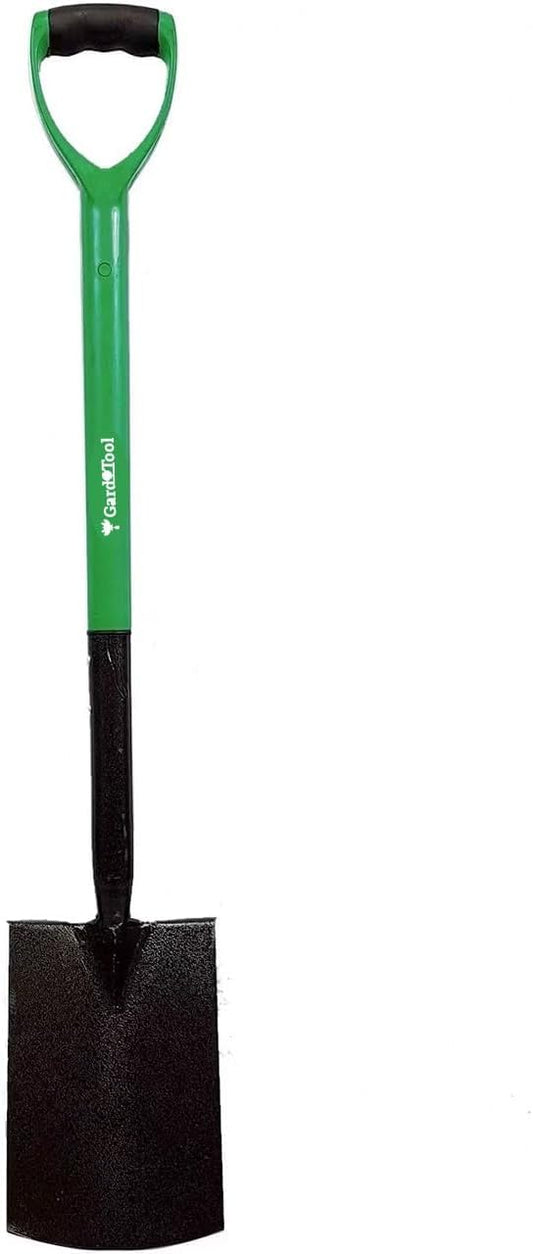 Garden Border Digging Spade - Made From Strong Carbon Steel Strong, Durable, Long Lasting & Rust Resistant Ideal Hand Tool For Allotment Weeding, Snow Cleaning & Gardening Long Life