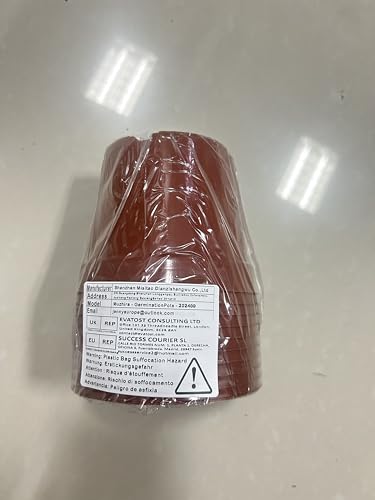 Muzhira Pots for Seed Starting/Cuttings, 6cm 10pcs Plastic Plant Nursery Pots,Seed Starting Pot Flower Plant Container for Seedlings, Cuttings, Transplanting