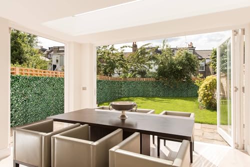 Best Artificial English Ivy Leaf Screening Roll 3m x 1m Privacy Hedging Wall Landscaping Garden Fence **UV Fade Protected** (1)