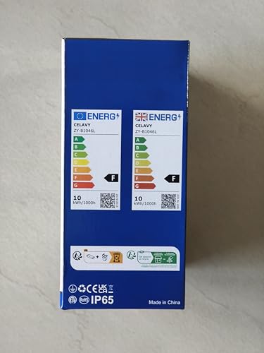 CELAVY Outdoor Wall Lights Up Down, Outside Wall Lights Mains Powered, IP65 Waterproof Porch Light Lamp Modern 3000K Aluminium, Exterior Round LED Front Door Lighting Wall Mounted for House, Grey