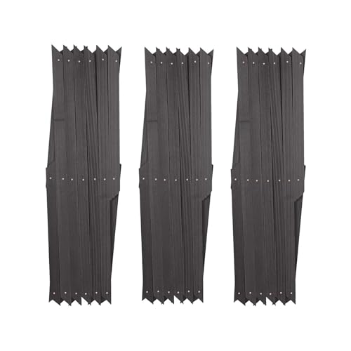 Kanta Expandable Wooden Garden Trellis Grey 180cm x 30cm
