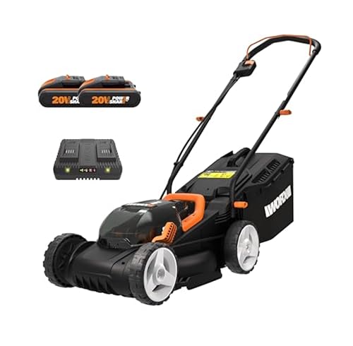 Worx WG779E.2 40V Cordless Lawnmower 34cm