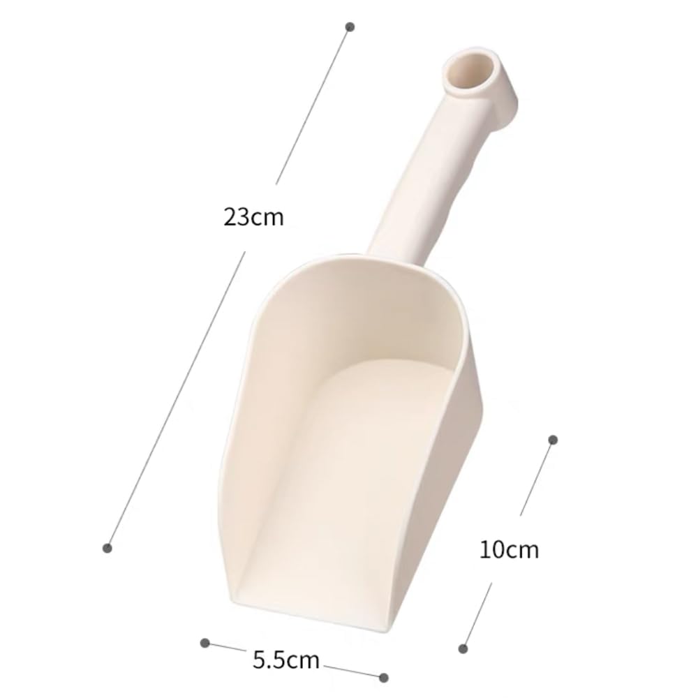 Plastic Scoop Multi-function Spoon Deep Shovel Cultivation Garden Tool for Pet Food Dry Goods Soil Plastic Shovel Spoon for Compost Planting or Plants