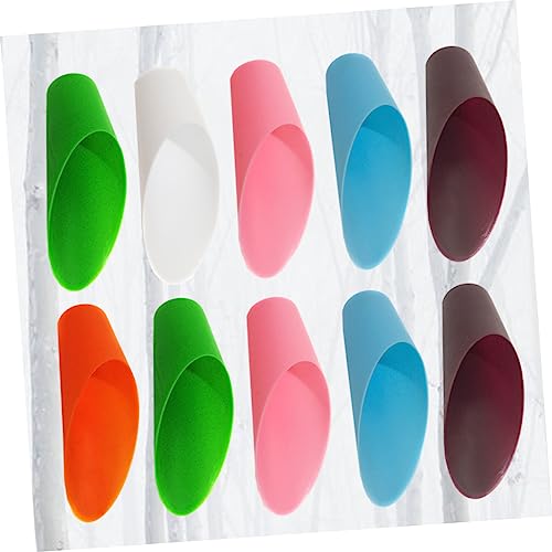 BESPORTBLE Garden Tools Kit 10pcs Small Garden and Trowel Mini Soil Scoop for Mulch Potting Soil Planting Weeding Random Color