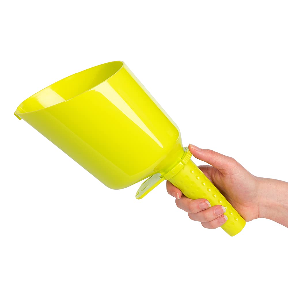 Garden and wild Bird Food Scoop Shovel - Jacobi Jayne® flo™ Seed Scoop - Bird Feeder Accessories Scoops, Small Plastic Bird Seed Scoop for Seed Blends and Mixes.
