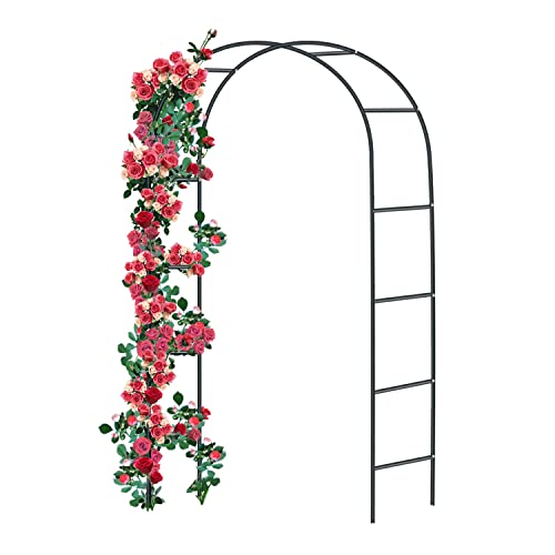 Forever Speed Metal Rose Arch 240cm Steel Garden Trellis