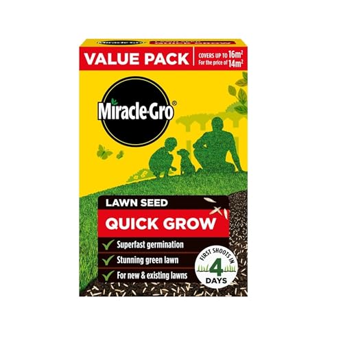 Miracle-Gro Quick Grow Lawn Seed 480g – 16m²