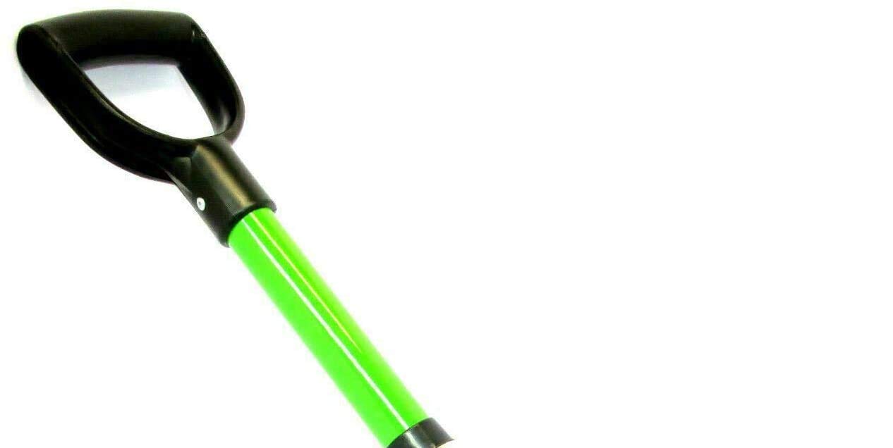 Unibos Micro Shovel Steel Head Fibre Glass Handle Mini Small Spade Shovels Round Head Snow Shovel (28" Mini Shovel Point Nose)