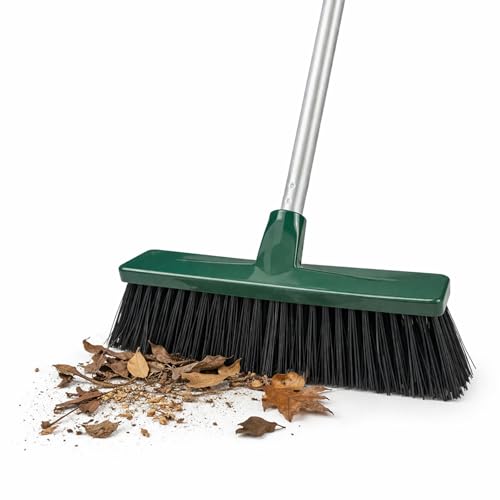 EDS 12" Heavy Duty Yard Brush with 120cm Handle