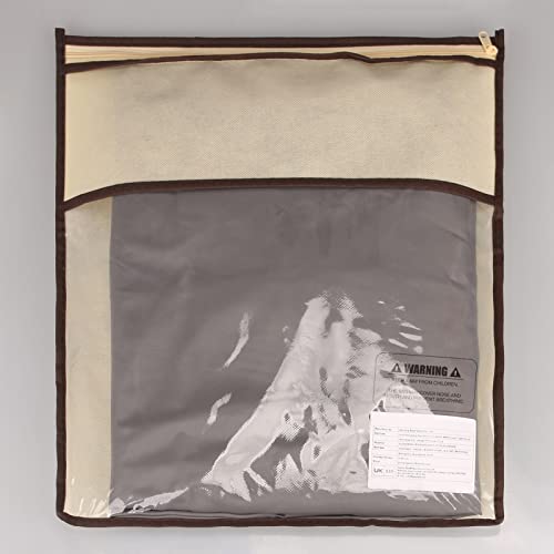 HEYOMART Sun Shade Sail Waterproof Outdoor Garden Patio Party Sunscreen Awning 2x2x2m Triangle Canopy 98% UV Block with Free Rope, Grey