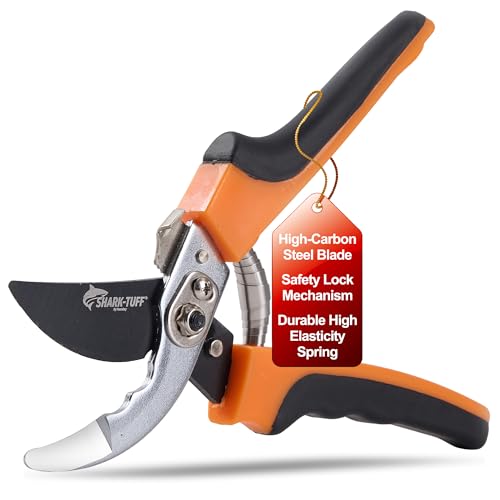 Shark-Tuff Heavy Duty Bypass Secateurs SK5 Blade