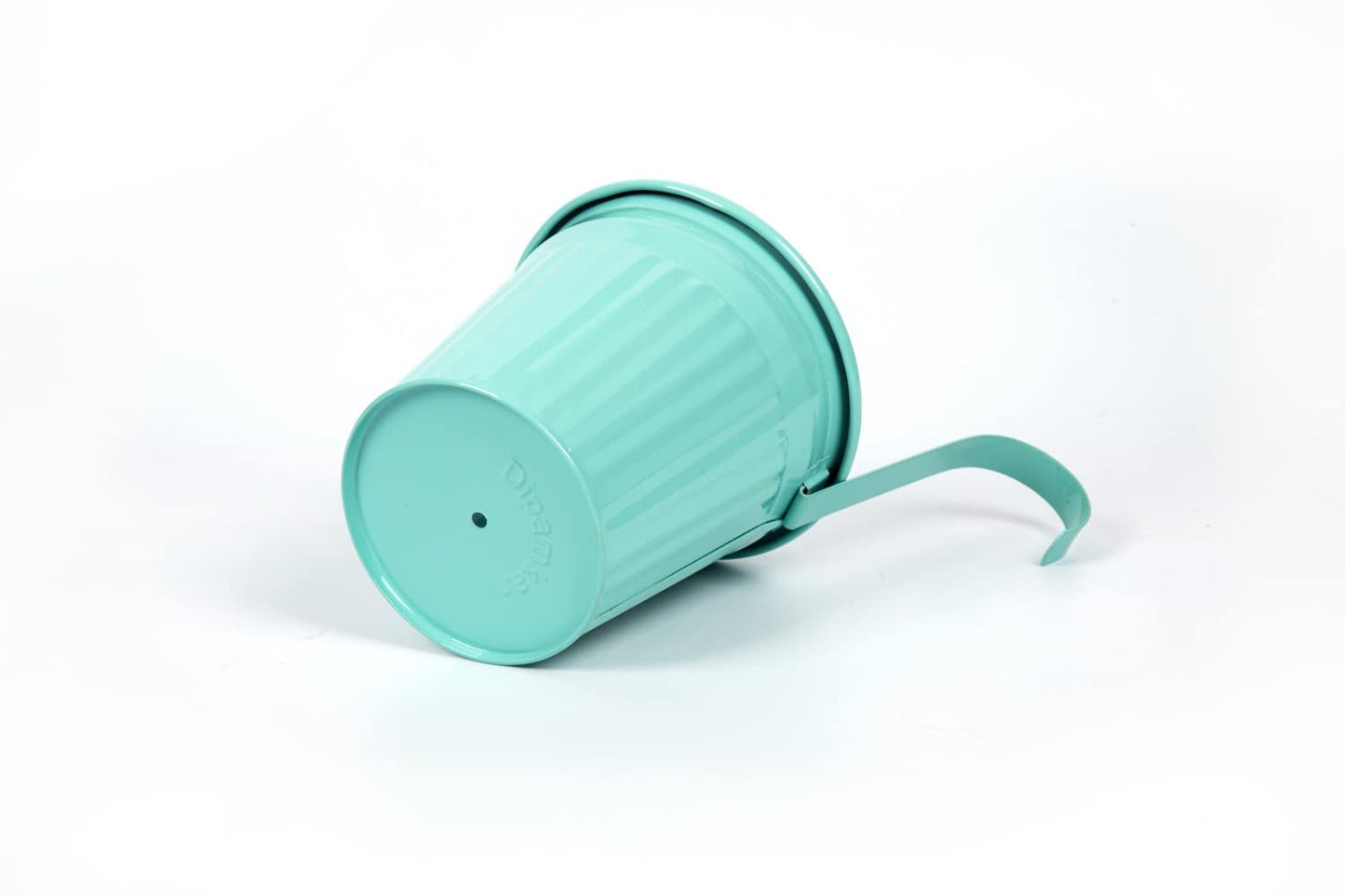 Dipamkar 6 PCs Ø13.5 CM Metal Hanging Plant Pots Over Fence Hanging Planters for Indoor and Outdoor Use