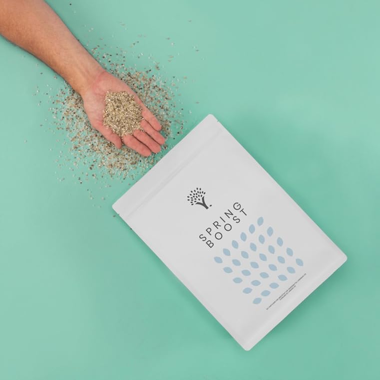 MOOWY Spring Boost Spring and Summer Lawn Feed 100 m² - Noticably Greener Grass in 3 Days - Fast Growth and Firm Roots - Rebuilds Your Lawn's Natural Resistance after Winter Dormancy