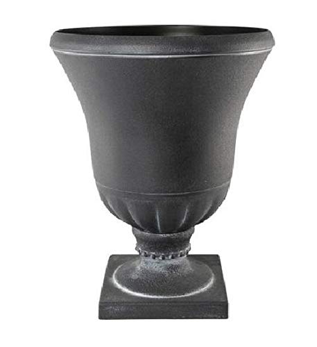 Tall Urn Planter with Slate Finish 58cm Tall x 40cm Wide