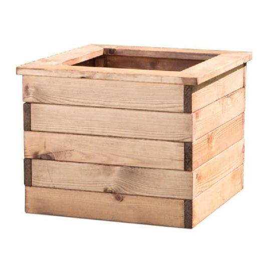 Primrose 47cm Redwood Wooden Square Planter
