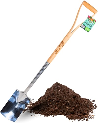 Growers Own Stainless Steel Border Spade – Ash Handle