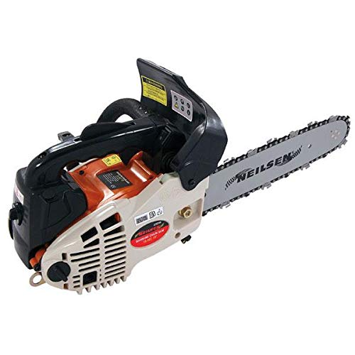 Neilsen Chainsaw Petrol Single-Hand Saw Blade Length 30.5 cm 12 Inch Automatic Chain Lubrication Chainsaw Chainsaw 25.4 ccm