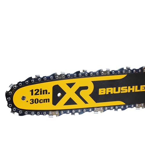 DEWALT DCM565N-XJ Electric Chainsaw 18V XR, 7.68 m/s Chain Speed, 30CM Bar & Chain