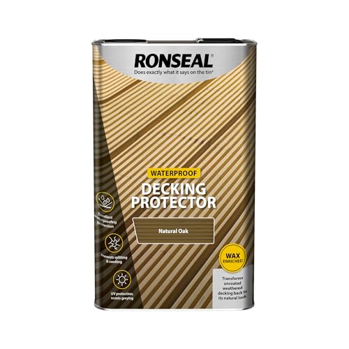 Ronseal Decking Protector Natural Oak 5L