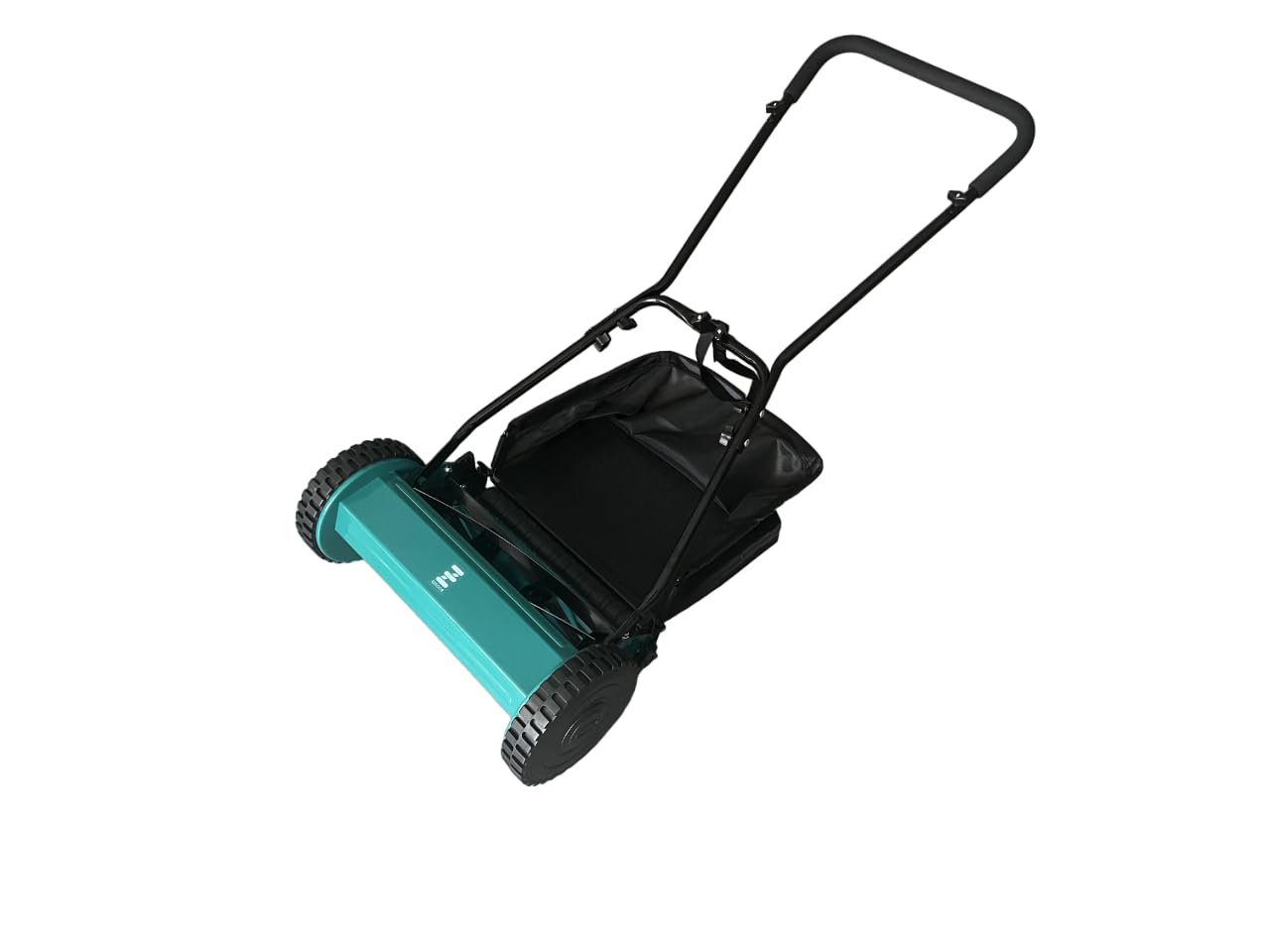 Lawn Mower Grass Cutter, 40cm Cutting Width, Manual Hand Push, Retractable Handle