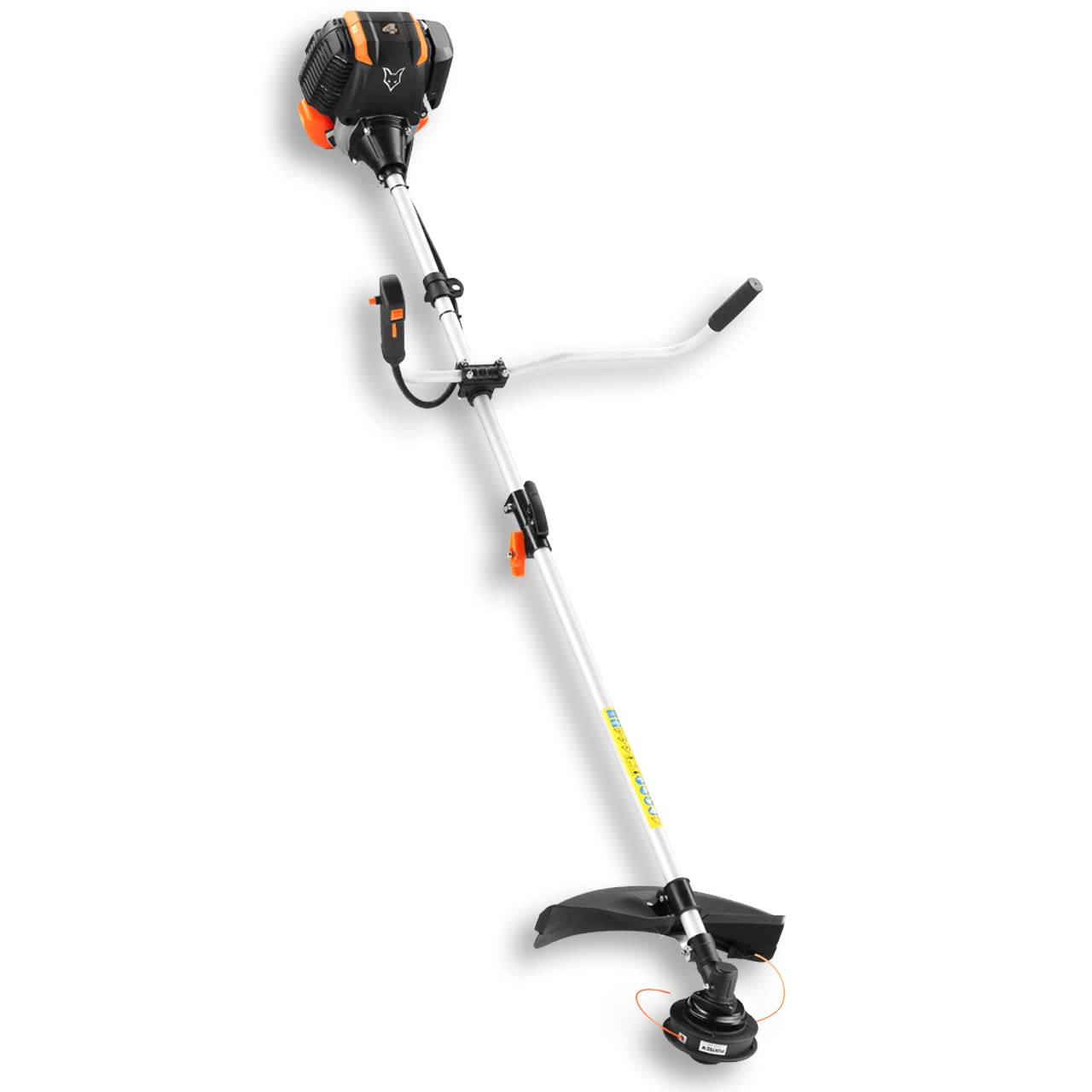 FUXTEC Petrol Strimmer, Grass Trimmer & Brush Cutter – 42.5cc 4-Stroke Air-Cooled Engine, 1.7HP, with Carrying Strap – Powerful & Efficient – FX-4MS142