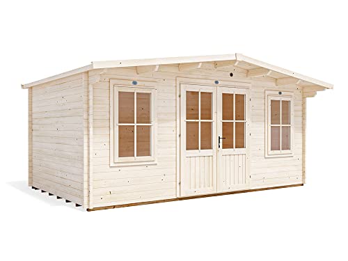 Dunster House Severn Log Cabin 5x3m Summer House