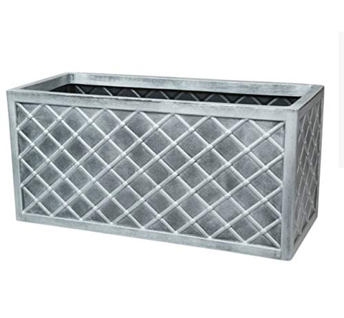 Scotrade MND G19 Beautiful Stylish Look 70cm Lazio Pewter Trough Garden Decor