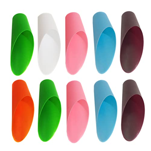 BESPORTBLE Garden Tools Kit 10pcs Small Garden and Trowel Mini Soil Scoop for Mulch Potting Soil Planting Weeding Random Color