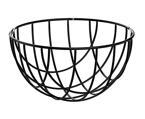 Unibos Home and Garden 2 x Hanging Baskets 16" Inch (40cm) Green Wire Plant Holder