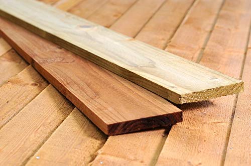 Green Timber Gravel Board 150mm x 22mm (6x1 Inch)