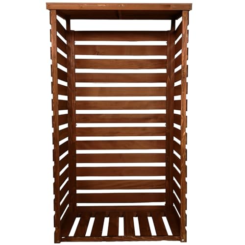 Samuel ALEXANDER 157cm x 88cm Large Wooden Outdoor Garden Patio Log Store Shed