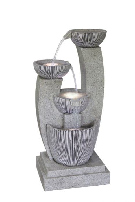 Tranquility Small Venetian Mains Powered Water Feature With Delux Care Kit,Waterfall, Water Fountain, Garden Decoration, Garden Feature