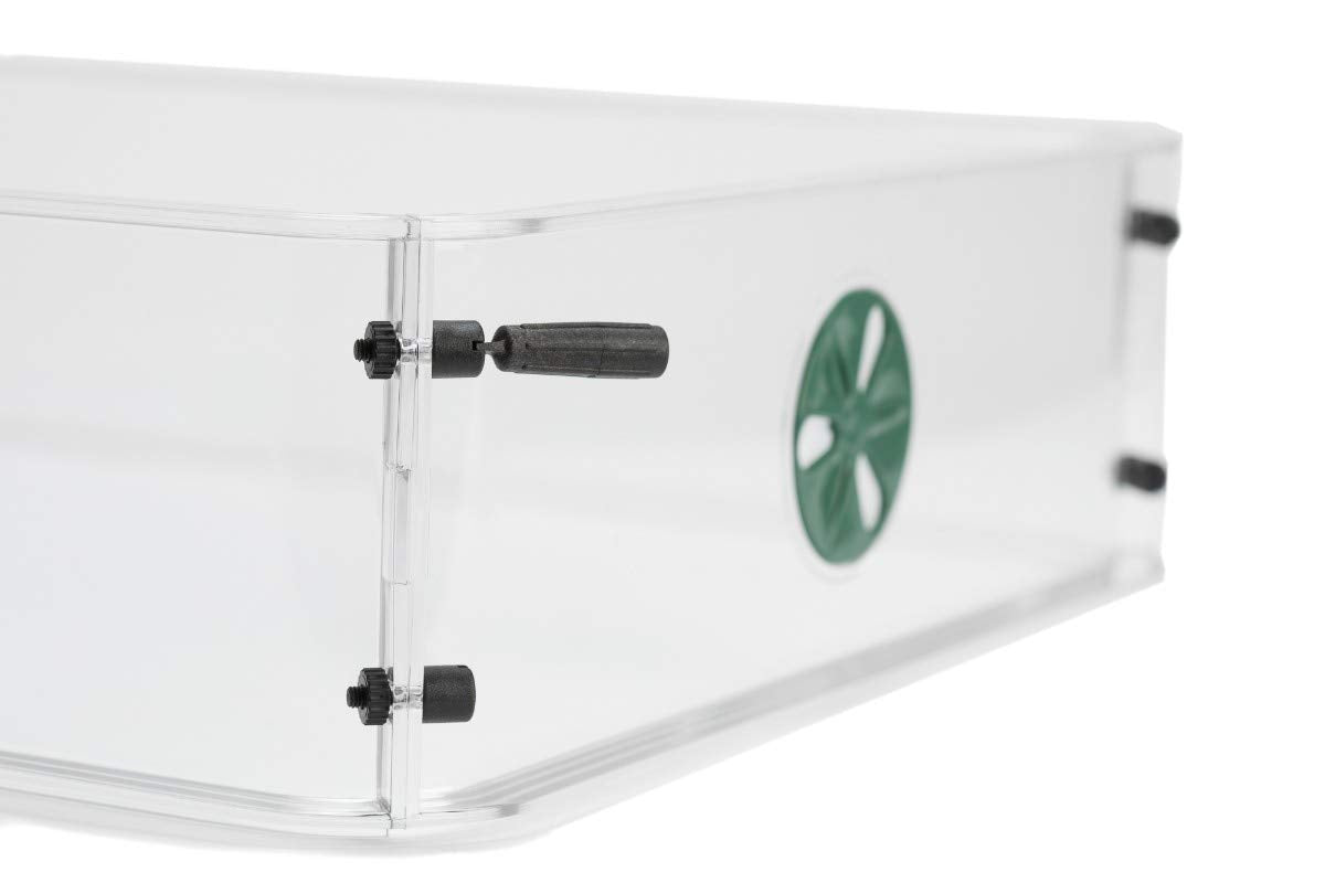 EarlyGrow MPL50123 Original Large Shatter Proof Propagator with Vented Height Extender Set (Large w/Two Extender Sets)