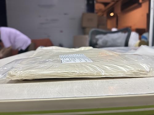 Muzhira 4pcs Plant Fleece Frost Protection Jackets, 50gms 60cm x 80cm Winter Garden Fleece Bag, Plant Cover for for Potted Plant Winter Plant Protection, From Birds and Insects