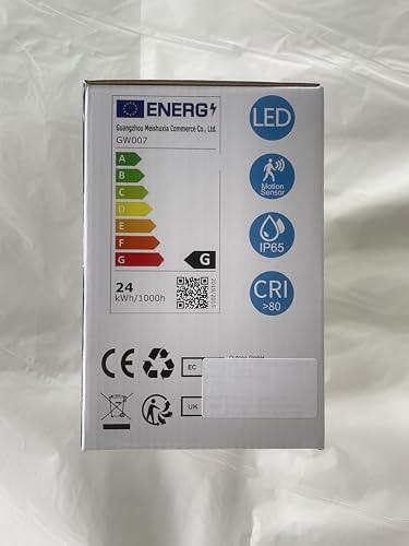 Klighten 24W LED Wall Light Outdoor Indoor Waterproof IP65 Adjustable Lamp Modern Outside Light Aluminum Wall Lighting for Entrance Garden Balcony, Dark Gray, Warm White 2700K-3000K