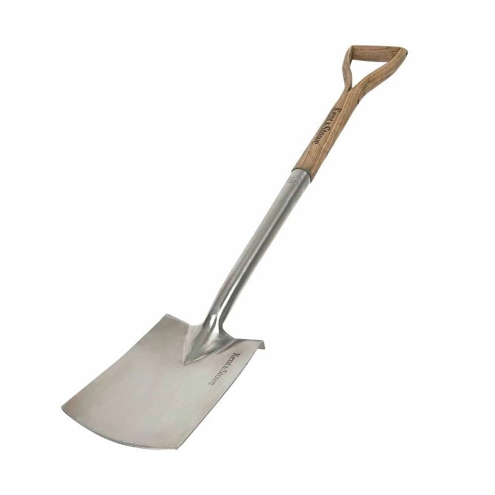 Kent & Stowe Stainless Steel Border Spade 100% FSC