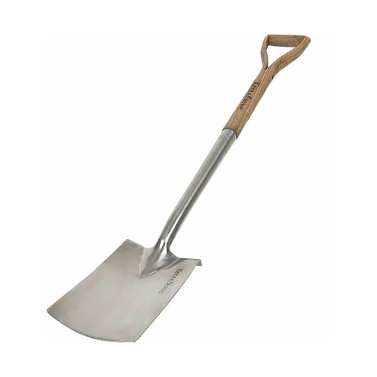 Kent & Stowe Stainless Steel Border Spade 100% FSC