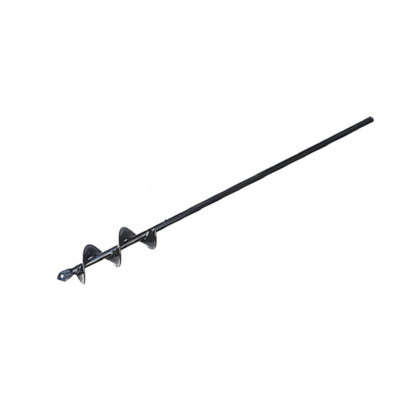 Petyoung Garden Post Hole Digger for Planting Bulbs Seedlings, Φ40mm Length 450mm Heavy Duty Auger Spiral Drill Bit for Planting Garden