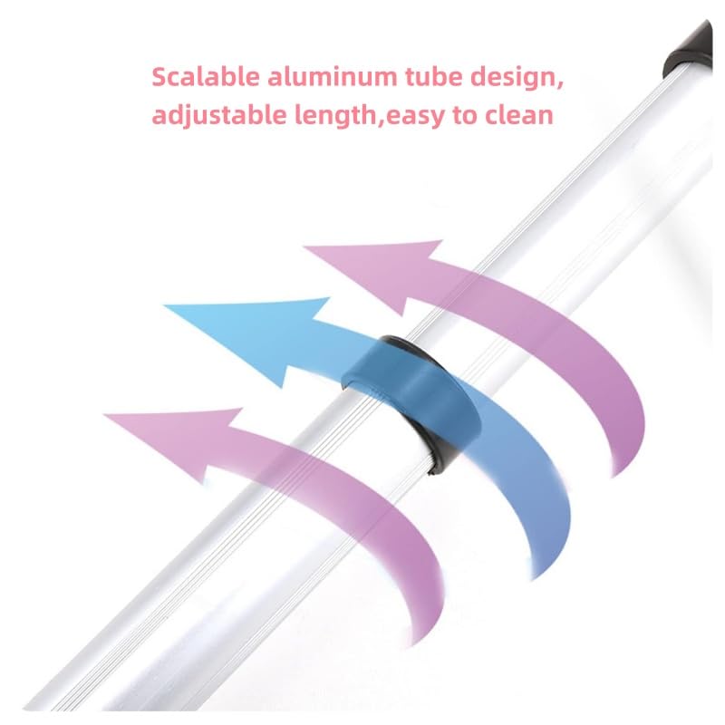 ZMShenMa Oxford Car Snow Shovel With Aluminum Alloy Telescopic Snow Removal Shovel Multifunctional Glass Shovel Snow Shovel Cleaning Scraper Snow Brush